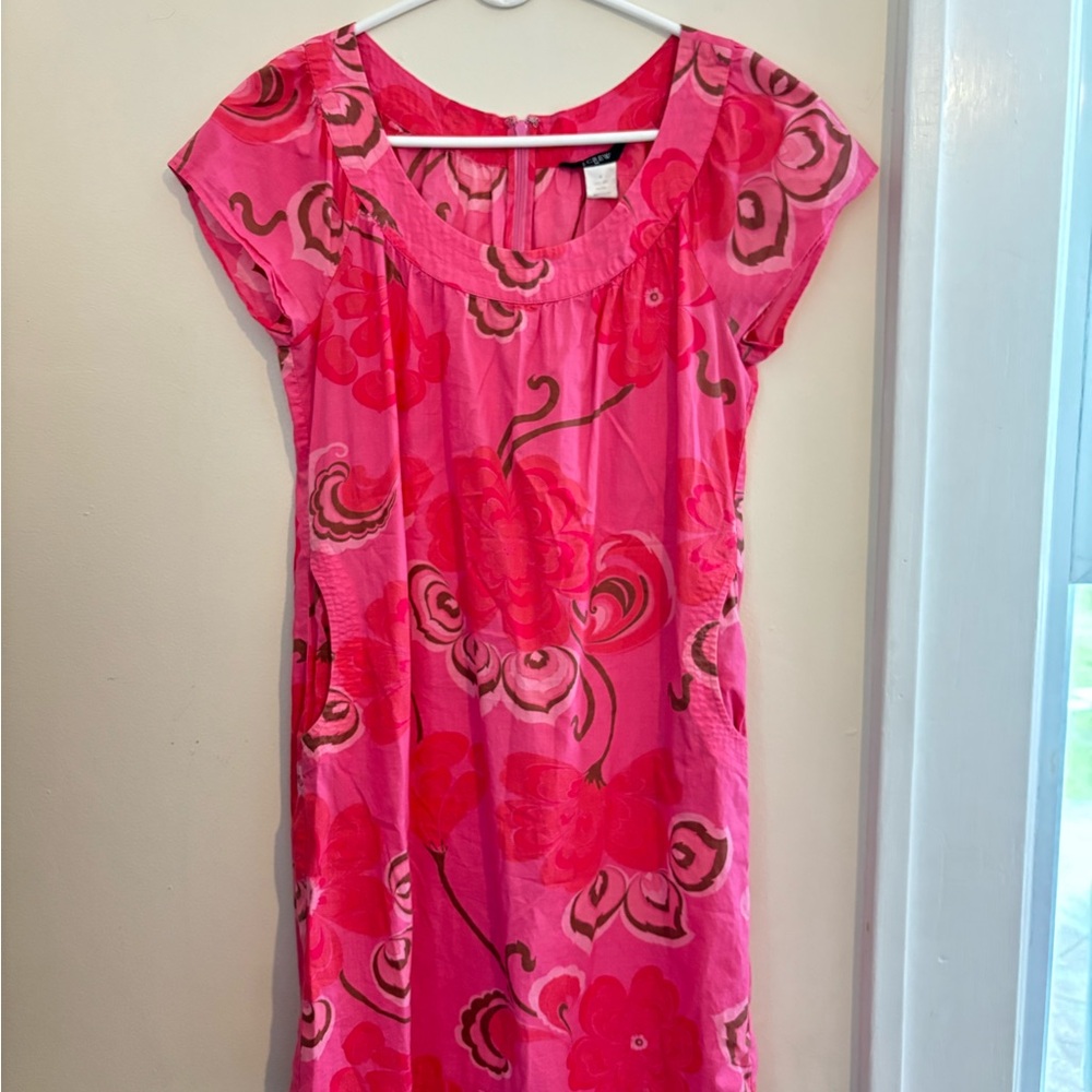 Vintage banana republic Floral Pink Dress